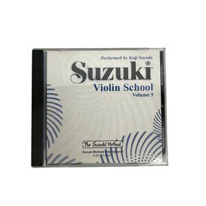 Suzuki Violin School Volume 5 CD Koji Toyoda 1983 Suzuki Method Classical Music